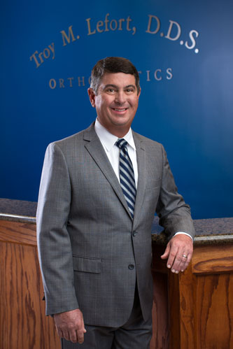 Dr. Troy M. Lefort, DDS, orthodontist at Lefort Orthodontics in Lake Charles